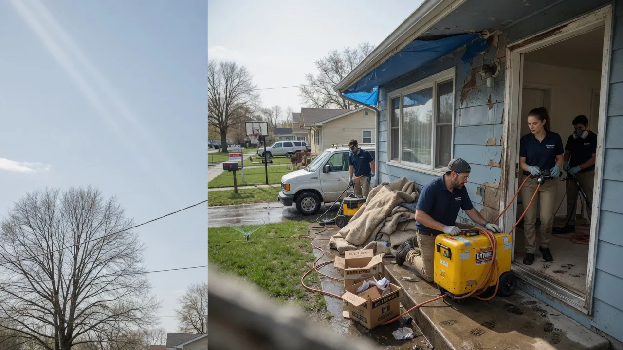 Basement Flood Cleanup in Hallowell, ME near me